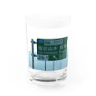 nexco大好き人の中央自動車道飯田山本IC Water Glass :front