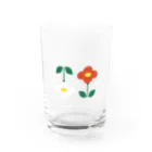 べりこ bericoのレトロ花 Water Glass :front