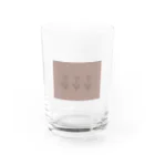 rilybiiのくすみコーラル*** Water Glass :front