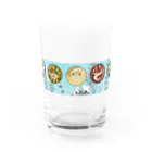 はちゅみののヘビの夏の大集合 Water Glass :front