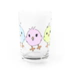 たみ★ずかんのカラーピヨコズ Water Glass :front