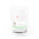 Challenge Cat Storeの挑戦するねこ_パリ散歩グラス Water Glass :front