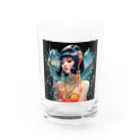 mushroomallowのCRYSTAL GIRL -B- Water Glass :front