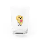 sunsum.BのMY LIFE 4 THE DOG Water Glass :front