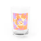 雑貨屋のオソラさんのあっかんべー Water Glass :front