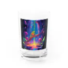 violetpennes23のカエルの洞窟 Water Glass :front