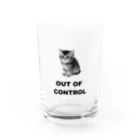 ネコグラシの制御不能な猫 Water Glass :front