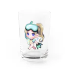 kinotowotoのシュノーケリングガール Water Glass :front