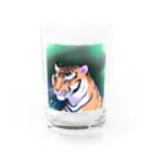 三好結衣のタイガーくん Water Glass :front