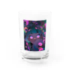 NEON CITYのネオンシティ シリーズ Don't look at yourself through their eyes Water Glass :front