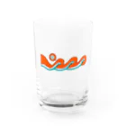 就労支援A型 ONE STEP | ワンステップのハーリー船の模様 Water Glass :front