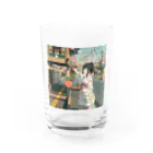 PAPAMONのいち神 Water Glass :front