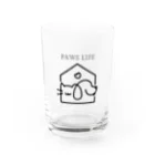 MUTEPOTENSHINのPAWS LIFE Water Glass :front