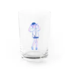 shunsh.のキャップガール Water Glass :front