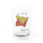 FUMIFUMIの©️fumifumi ヒグマ Water Glass :front