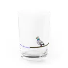 Mine の鳩の波止場 Water Glass :front