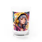 suuのストリート系女子 Water Glass :front