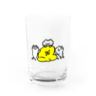 _zombieの猫とぴよたそ Water Glass :front