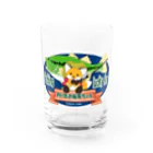 もふもふ♡けもっ娘村　(摩耶夕湖)の『釣り吉お稲荷ちゃん🎣🦊』Ａ楕円型 Water Glass :front