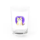 haru-2233のうるうる瞳の可愛いシマシマ猫 グラス前面
