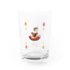 IROnoMADOのピエロちゃん Water Glass :front