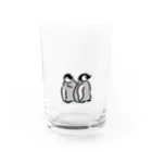 yuriのペンギンの赤ちゃん Water Glass :front
