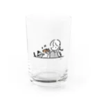 yuriのたい焼きのおもちゃ×猫 Water Glass :front