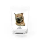 kikaku の猫ごじら Water Glass :front