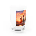 卯月なのかのTwilight Journey　〜黄昏に染まる世界の旅〜　　No.4「日常」 Water Glass :front