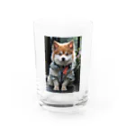 TATAKUKUのおしゃれな犬 Water Glass :front