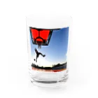 HIDEのかっこいいバスケットボール Water Glass :front