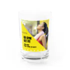 やさぐれメタルのLet's go GYM....Yeeeessss Water Glass :front