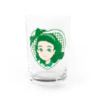 Charmy/デザイナー・イラストレーターのグリーンちゃん Water Glass :front