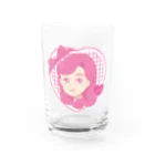 Charmy/デザイナー・イラストレーターのピンクちゃん Water Glass :front