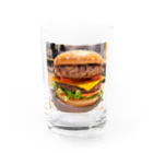 kuri_AMERICANのハンバーガー グラス前面