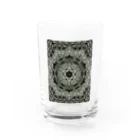 after the rainの曼荼羅　五穀豊穣 Water Glass :front