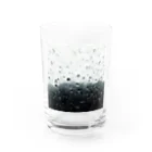モリチエコの雨 Water Glass :front