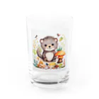 suzu-to-suzumeのくまたんっこ Water Glass :front