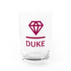 Duke Diamondのデューク・ダイアモンド(ボルドー) Water Glass :front