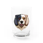 レイチェルのまっすぐな犬 Water Glass :front