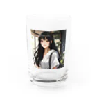 Japanese_IllustのAIChan Water Glass :front