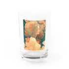 mumusの女性のイラストグッズ Water Glass :front