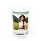 Stylishのカントリーガール Water Glass :front