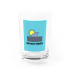 hassy3160のwhite beach vibesデザイン Water Glass :front