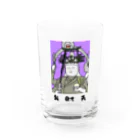 kazu_gの弁財天（切抜きロゴ/淡色グッズ用） Water Glass :front