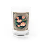 雀士エンドウ の九蓮宝燈の華 Water Glass :front