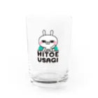 NEGI@トトくん・ひとえうさぎのひとえうさぎ Water Glass :front