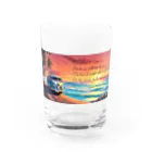 hobby58 SHOPの夕暮れ2 Water Glass :front