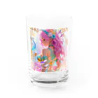 💖宇宙整体♪🌈♪こころからだチャンネル♪💖のA sophisticated mind and body Water Glass :front