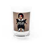 vieのBLACK_BABY Water Glass :front